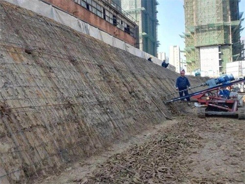 白城建筑边坡支护